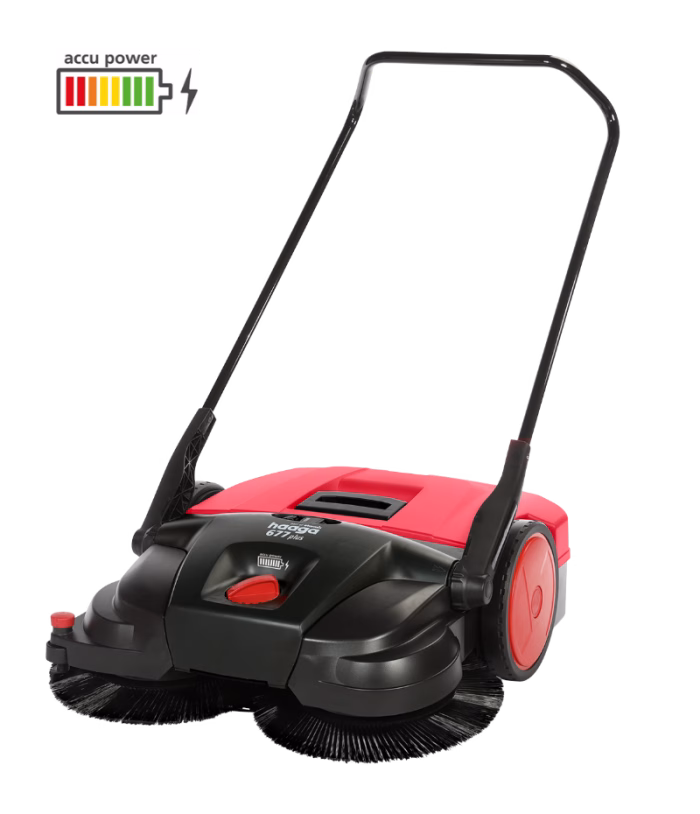 Haaga 677 Accu Veegmachine - Afbeelding 1